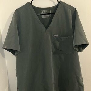 Figs Moss Scrub Top XXL